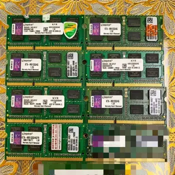 Kingston Izmantot RAMS DDR3 KVR1333S9/4G Klēpjdatoru atmiņa 4GB DDR3 1333MHz grāmatiņa memoria 4gb PC3 100600S klēpjdatoru ram ddr3 4GB 1333MHz