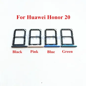 1x Jauno SIM Kartes ligzda Slots Turētāja Adapteris Rezerves Daļas Huawei Honor 20