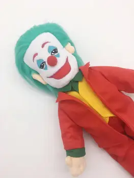 38cm Milzu Iedomātā Gudrs Mīksto Joker Filmu Perifērijas plīša lelle, rotaļlietas, Dāvanas,