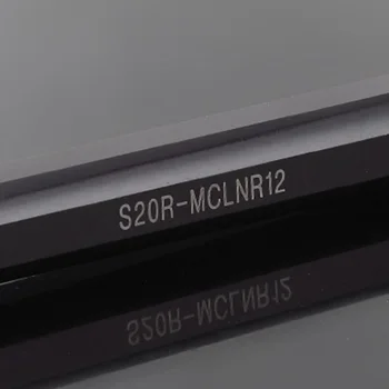 GULING CNC rīku kāta 95 grādu iekšējo caurumu pagrieziena rīks S20R / S25S / S32S / S40Y-MCLNR12 pagarināts triecienizturīgs dimanta
