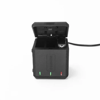 Augstas ietilpības bateria varonis 9 gopro hero9 akumulatora + TIPA-C USB lādētājs+akumulatora gadījumā, par GoPro go pro Hero 9 10 kameru piederumi