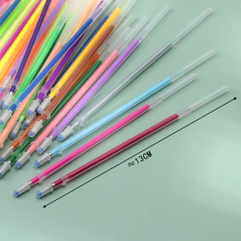 36 GAB./Daudz Jaunu, 36 Krāsu Komplekts Flash Gēla Pildspalva Izcelt Piepildīt Krāsu Pilna Shinning Piepildīt Krāsošanas Pildspalvas