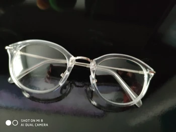 2022 Sieviešu Anti Zilās Brilles Rāmis Vīriešu Brilles Rāmis Vintage Kārta Skaidrs, Lēcas, Brilles, Optikas Briļļu Ietvaru