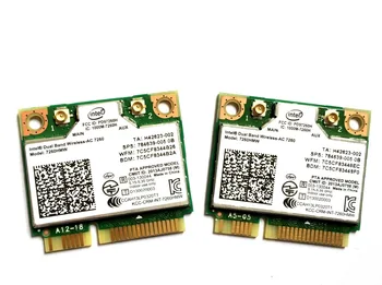 Intel Dual Band Wireless 7260 Intel7260 7260AC 7260HMW 2.4&5G 867M BT4.0 MiniPCIe WiFi Bezvadu Tīkla Kartes