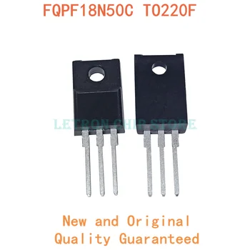 10PCS FQPF18N50C TO-220 18N50C TO-220F 18N50 TO220 FQPF18N50 TO220F MOSFET tranzistors N-CH jaunu un oriģinālu IC Chipset