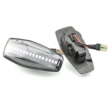 Dinamisku Pagrieziena Signāla Gaismu LED Sānu Gabarītlukturi Sērijveida Blinker Lampas Hyundai Elantra i10 Getz Sonata XG Tucson Terracan Coupe