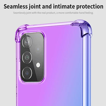 Soft Case For Samsung M12 Gadījumā Galaxy A71 A51 A42 A31 A21s M31 M31s M31 Ministru M21s M21 M01 M11 Samsung A72 5G Telefonu Gadījumā