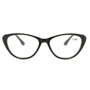 Imwete 2022 Jaunu Retro Cat Eye Sieviešu Lasīšanas Brilles Sieviešu Pilna Kadra Modes Skaidrs, Brilles HD Sveķu Hyperopia Briļļu +1 2.0