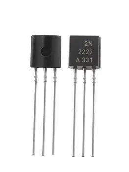 Jaunu 100GAB Plug-in Triode 2N2222 NPN Jaudas Tranzistors, kas Tieši iekļauta-92 jaunu un oriģinālu
