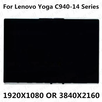 Oriģināla 14 collu LCD touch monitor montāža nomaiņa Lenovo Jogas C940-14IIL C940-14 81Q9 FHD 1920X1080 VAI UHD 3840X2160