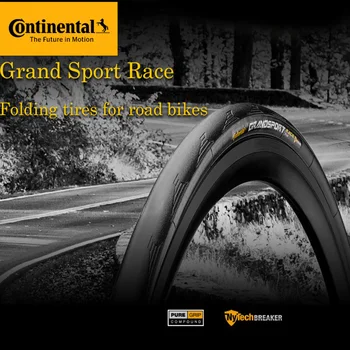 Sākotnējā Continental Road Riepu GRAND Sport Race & Papildu 700 x 23C / 25C / 28.C Salokāms Ceļu, Velosipēdu Clincher Grants Velosipēdu Riepas