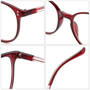 Unisex Lasīšanas Brilles Portatīvo Presbyopic Brilles Klasiskās Brilles Redzes Aprūpes +1.00~+4.00 Augstas izšķirtspējas Brilles