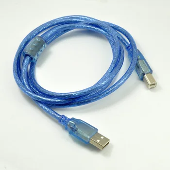 Printeris, datu kabelis usb līnijas Pagarinājuma kabeli USB 2.0 A-B Vīriešu Adapteri Datu Kabeli, Skeneris Pagarināšanu strāvas Vads 1.5 M vai 3M