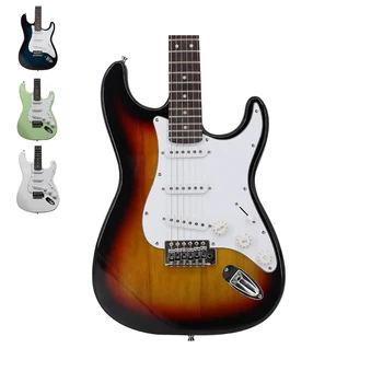 Jaunas ielidošanas augstas kvalitātes Guitarra 38 collu pielāgotu krāsu, elektriskā ģitāra
