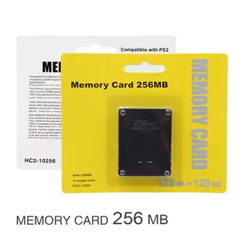 8/16/32/64/128/256 Megabaitu Atmiņas Karte, Spēles, Atmiņas Karte Sony PS2 PlayStation 2 Slim Spēļu Datus Konsoli PS2 Konsoli, Tikai