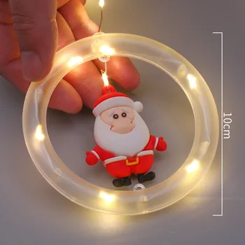 USB Ziemassvētku Gaismas LED Pasaku Stīgu Gaismas Svētku Navidad Apdare, Led Pasaku Gaismas Vainags Aizkaru Veikals Logs Mājas Dekoru