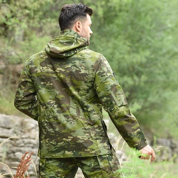 HAN SAVVAĻAS M65 Militārās Maskēšanās Vīriešu Apģērbu ASV Armijas Taktiskā Vīriešu Vējjaka pelēkā vārna Jomā Jaka Outwear Casaco Masculino