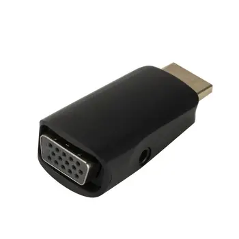 HDMI-Saderīgam uz Vga Adapteris ar Video Audio Kabelis Converter Video 1080P HD, 2K Par PS4 PC TV AV Datoru, Klēpjdatoru, Planšetdatoru Xiaomi