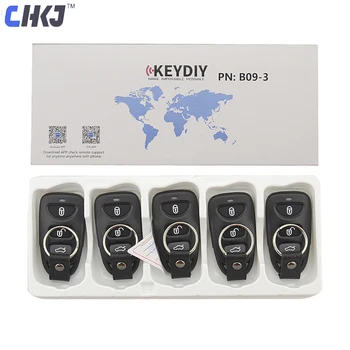 CHKJ 5gab/daudz KEYDIY KD B Sērijas B09 3 Pogas, Lai KD900/KD900+/KD200/URG200/Mini KD Galvenais Programmētājs Tālvadības pulti KIA