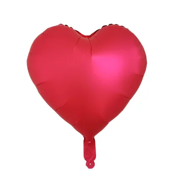 18 Collu Metāla Sirds Balons Kāzu Balonu Zelta Red Rose Gold Dzimšanas Dienas Svinības Apdares Alumīnija Folijas Gaisa Balons