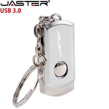 JASTER USB 3.0 Nerūsējošā Tērauda Pildspalva 4gb 8gb 16gb Flash Drive 32gb 64gb Pendrive Stick Ar Keychain Thumbdrive