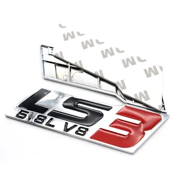 1gb Auto Stils Metāla Automobiļu Emblēmu Uzlīmi, Emblēmu, Logo Decal LT1 V8/LS3/LT9 Par Dodge Universālas Automašīnas