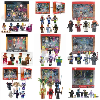 Robloxing Rotaļlietas Darbības Rādītāji Anime Raksturs Modelis Lelle Apdare Kolekcijas Rotaļlietas Samaisa Dāvanu