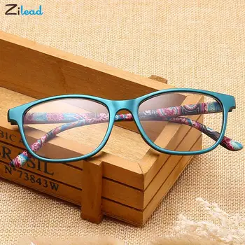 Zilead Jaunu DATORU Modes Lasīšanas Brilles Sievietēm, Vīriešiem HD vecuma tālredzība Brilles Ultravieglajiem Laukumā Sveķu Recepšu Brilles Hyperopia