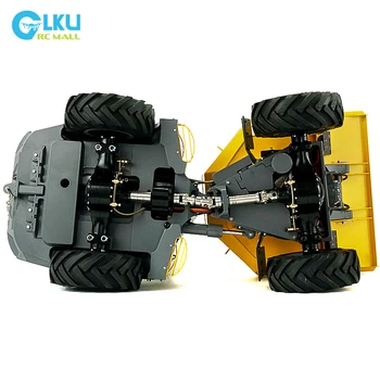 GLKU 1/14 6MDX 4X4 piedziņas (differential lock ass) izgāztuvi automašīnu pilna metāla hidraulisko modeli, ražošanas LESU