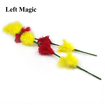 Mainīt krāsu Ziedu (45cm) Burvju Triku Ziedu Ķekars Shift Burvju Butaforijas Ilūziju Posms Magic Mentalism Pārsteidzošs Veidojums Mentalism
