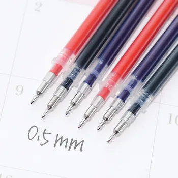 4gab/daudz M&G 6140 Gēla pildspalva 0,5 mm Uzpildes biroja un skolas kancelejas piederumi atpakaļ piepildīt gēla pildspalvas