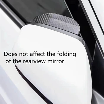 2 GAB Automašīnu Atpakaļskata Spogulis, Lietus Uzacu saulessarga Universālā Optiskā Par Nissans Qashqai Taka Tiida Juke Patruļas Navara Teana