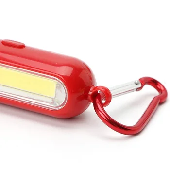 Mini COB LED Keychain Lukturīti portatīvo zibspuldzes gaismas Lāpu, Lampas, Āra, Iekštelpu Mājas Nakts gaismas Tūrisma Pārgājieni Zvejas