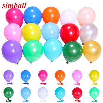 10pcs 5inch Rožu Zelta Konfeti Balonu, no Lateksa, Macaron Ballon Happy Birthday Baloon Kāzu Dekorēšana Ballon Gadījumā Puses Piederumi