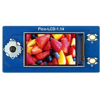 Aveņu Pi Pico 1.14 Collu IPS Ekrāns LCD Displeja Modulis, 65K RGB Krāsas 240X135 Pikseļi Iegulto St7789 Vadītāja