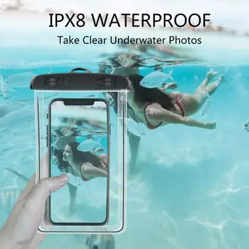 Untoom Ūdensizturīgs Tālrunis Lietā par iPhone X Xs Max 8 Xr 7Plus IPX8 Ūdensizturīgs Peldēšana Soma Zemūdens Telefonu Gadījumā Segtu Samsung