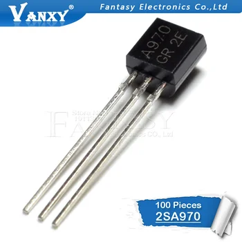 100GAB 2SA970 TO-92 A970 TO92 jaunu triode tranzistors