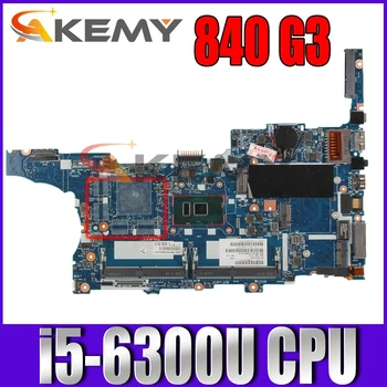 HP 840 G3 Klēpjdators Mātesplatē ar i5-6300U Procesors 918313-601 918313-001 6050A2892401-MB-A01 DDR4 Pilnībā Pārbaudīta