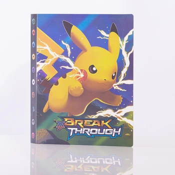 240Pcs Pokemon Kartes Albumu Katalogs Spēles Charizard Pikachu Anime Rotaļlietu Kolekcija Kartes Iepakojuma Savākšanas Buklets Bērniem, Rotaļlietas, Dāvanas