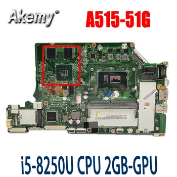 Akemy Par Acer A515-51G N17C4 A615-51G A315-53G Klēpjdators mātesplatē C5V01 LA-E892P Ar i5-8250U PROCESORU, 2GB-GPU 4 GB-operatīvā ATMIŅA