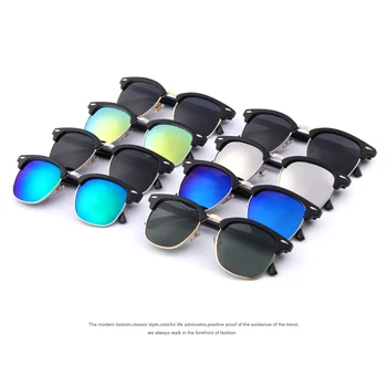 Vīrieši Retro Kniežu Polarizētās Saulesbrilles 2016 Classic Zīmola Dizainere Unisex Saulesbrilles UV400 Modes Vīriešu Brilles