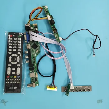 Komplekts M240HW01 VB/V1/V6/V9/VD/VE TV Kontrolieris valdes VGA HDMI-saderīgam 1920X1080 LED 24