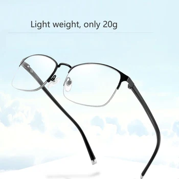 Elastīga Pakāpeniski Lasīšanas Brilles Vīrieši Sievietes Anti Zilās Gaismas Tālu Pie vecuma tālredzība Brilles TR90 Neatsavināmas Papildu Sacietēšanas Objektīvs