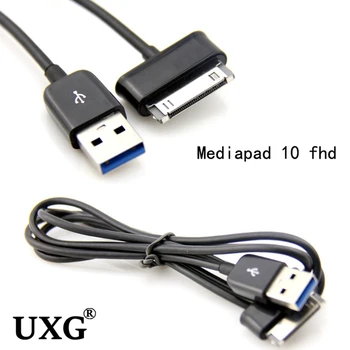1,0 M USB 3.0 USB Datu Sinhronizācijas Ātrās Uzlādes Kabelis Priekš Huawei Mediapad 10 FHD Tablete Lādētāja Kabeli Augstas Kvalitātes Lādēšanas Vads 100cm