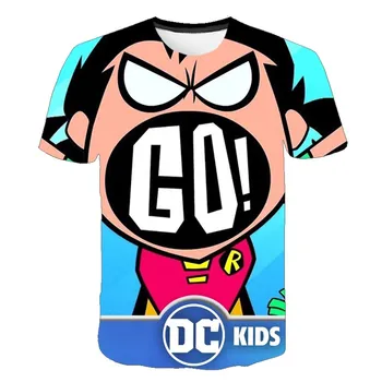 Toddler Zēni Gilr Topi, T-Kreklu 3D Iespiesti bērniem Titans IET Karikatūra T Pusaudžu Apģērbs Bērniem Vasarā Zēni Lielgabarīta Zīdaiņu Apģērbu