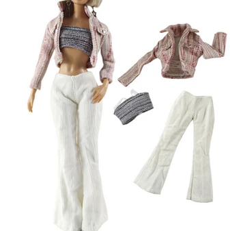 15 Stili Viena Lelle Kleita Modes Super Modeli Mētelis Mūsdienu Ikdienas Apģērbs Valkāt Par Leļļu Piederumi, Dāvanu Bērnu Rotaļlietas