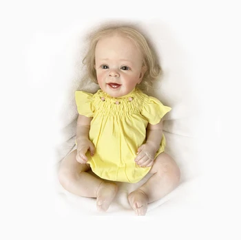 3D-краска вручную делает куклы для возрождения кукол, имитирующие младенцев 60cm5-8 дней для доставки российского подарка на Нов