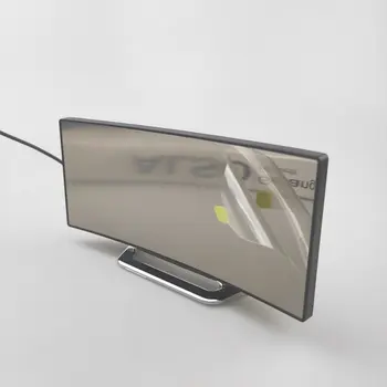 Digitālais Modinātājs LED Izliektu Virsmu, Spoguļa Elektronisko Galda Pulksteni Liela Ekrāna Atlikt Darbvirsmas Modinātājs Mājas Apdare