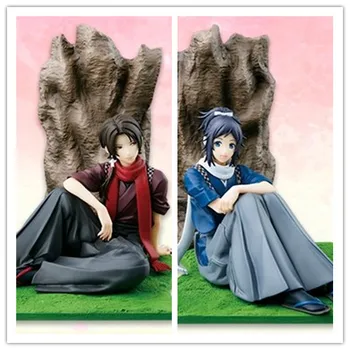 15cm oriģināls Japāņu anime attēls Touken Ranbu Online Kashuu Kiyomitsu/yamatonokami yasusada rīcības attēls kolekcionējamus modelis