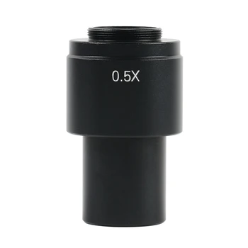 0.35 X 0,5 X 1X Nozares Mono Objektīva Tālummaiņas C Mount Adapteri Objektīvu, Lai 10.A X 0.7~4.5 X Rūpniecības Mikroskopa Objektīvu Kamera Okulāra Objektīva